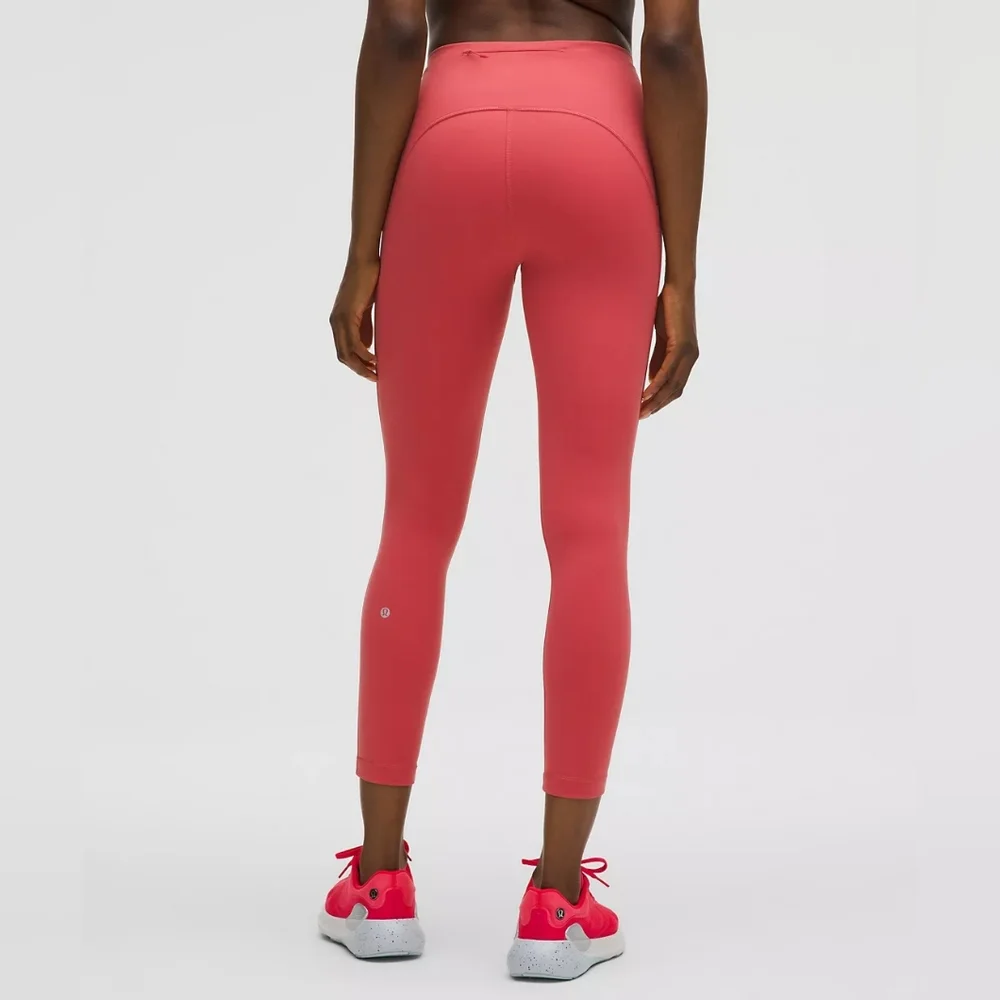 NWT Lululemon Athletica Swift Speed High Rise  25" Desert Red Size4 With Bag - Picture 4 of 9